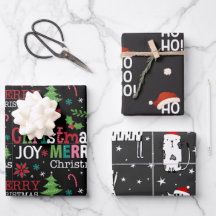 Christmas Wrapping Paper Set 