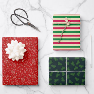 Christmas  wrapping paper sheet