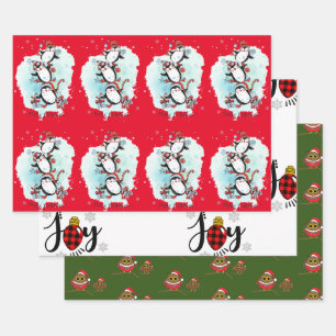 Christmas  wrapping paper sheet