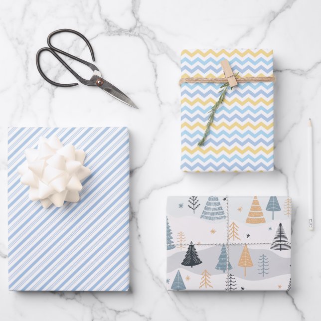 Christmas Wrapping Paper Sheets (Front)