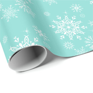 Christmas Wrapping Paper-Snowflakes Paper