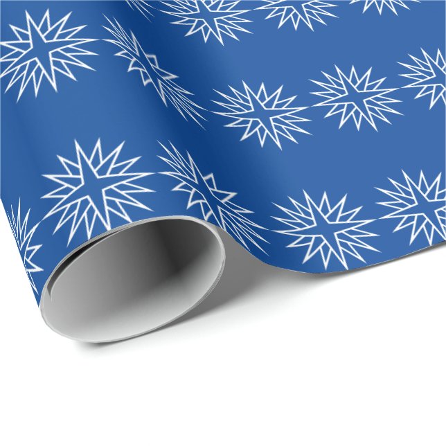 Christmas Wrapping Paper-Star Wrapping Paper (Roll Corner)