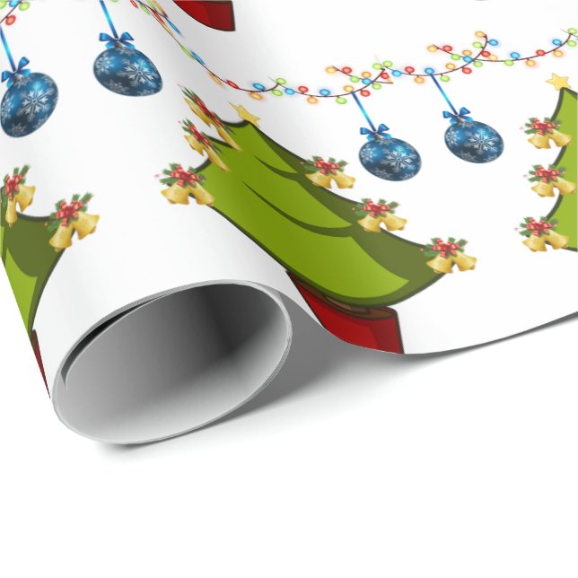 Christmas Wrapping Paper Tree (Roll Corner)