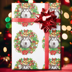 Christmas Wrapping Paper YOUR PHOTO dog cat kids