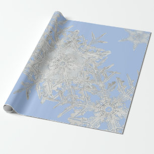 CHRISTMAS WRAPPING WILSON BENTLEY SNOWFLAKES PAPER