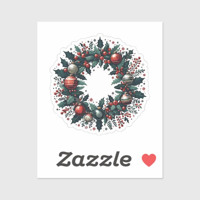 Christmas Wreath (Sheet)