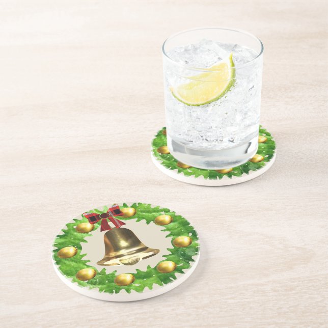 Christmas Wreath Coaster (Side)