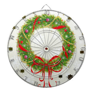 Christmas Wreath Dartboard