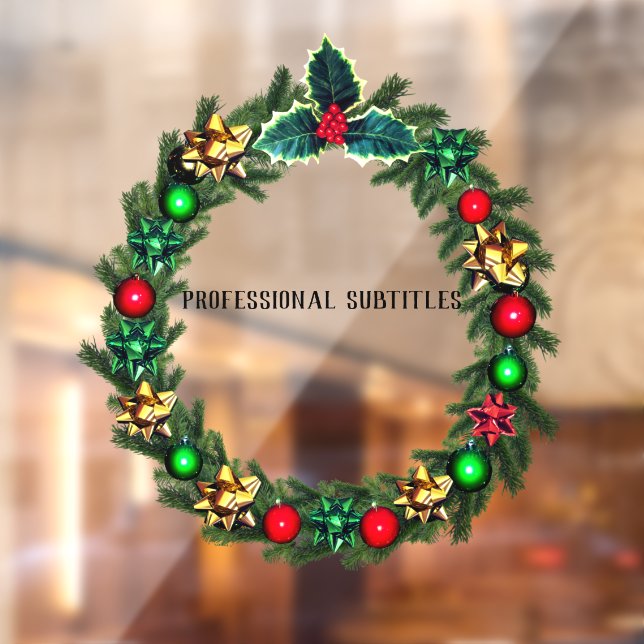 Christmas wreath decorations (Sheet 2)