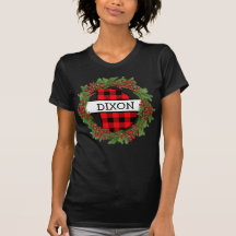 Christmas wreath Family Matching Name letter D