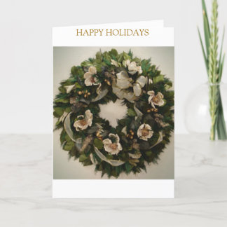 Christmas Wreath Holiday Card