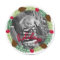 Christmas Wreath Modern Holiday Photo Card