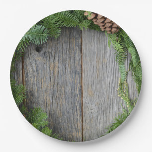 Christmas Wreath Paper Plate