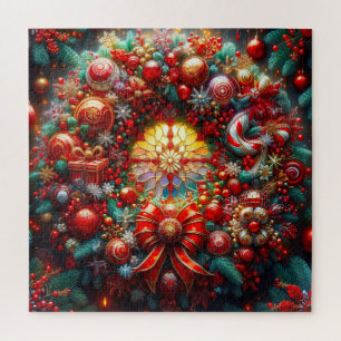 Christmas Wreath Puzzle