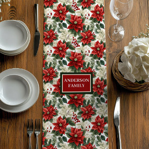 Christmas Wreath Table Runner Personalised Gift