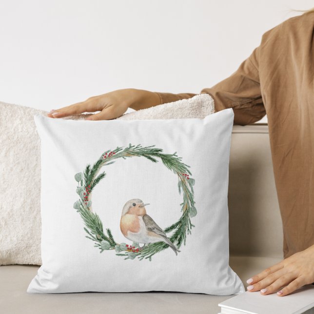 Christmas wreath with a bird cushion (Creator Uploaded)