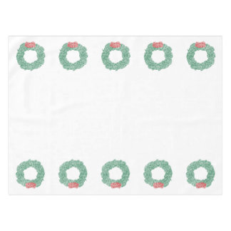 Christmas Wreaths Tablecloth