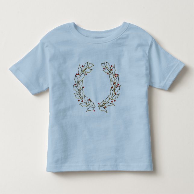 Christmas Wreaths Toddler's Shirt (Front)