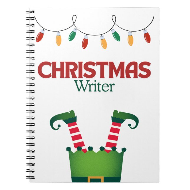 Christmas Writer Notebook - Elf (Front)