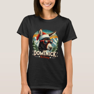 Christmas Xmas Dominick The Donkey Christmas Donke T-Shirt