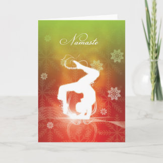 Christmas Yoga Holiday Card