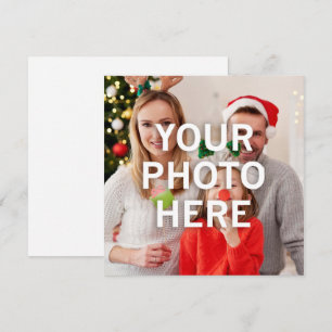 Christmas Your Photo Here Holiday Card
