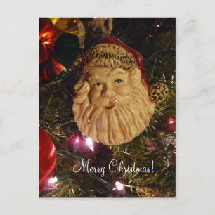 Christmas / Yule Decorations Santa Post Card