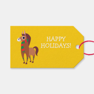 Christmas Zora the Horse Gift Tags