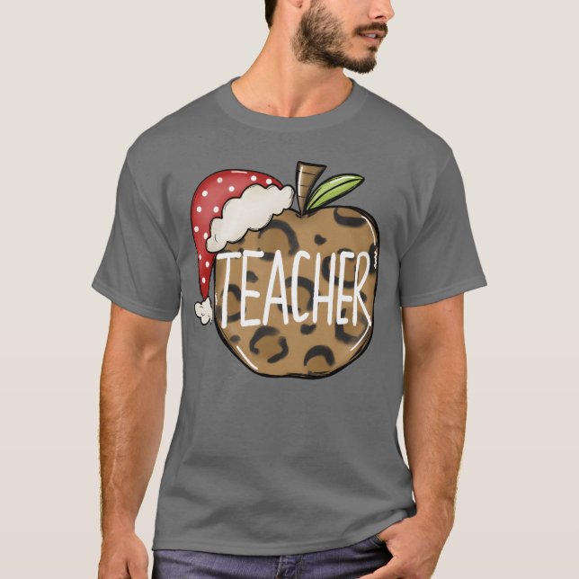 Christmaseacher gift T-Shirt (Front)