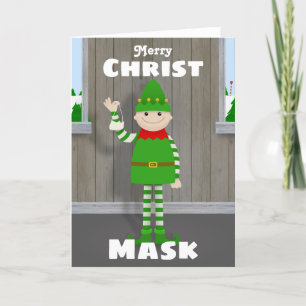 Christmask Holiday Card