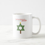 CHRISTMUKKAH TREE COFFEE MUG<br><div class="desc">Holiday Humour T-shirts and Apparel Funny Holiday Gear: T-shirts,  Hoodies,  Stickers,  Buttons,  and gifts.</div>