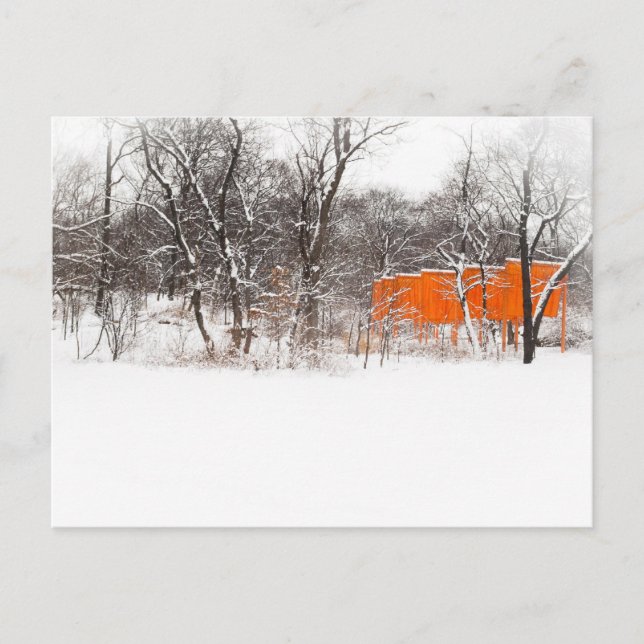 Christo "The Gates" Postcard (Front)