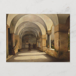 Christoffer Wilhelm Eckersberg - The Cloisters Postcard