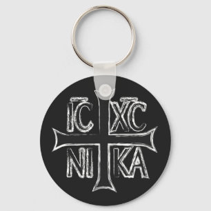 Christogram ICHC NIKA Key Ring