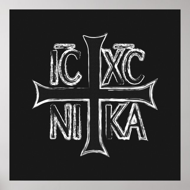 Christogram ICHC NIKA Poster (Front)
