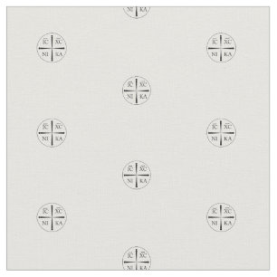 Christogram ICXC NIKA Fabric