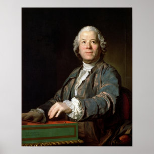 Christoph Willibald Gluck at the spinet, 1775 Poster