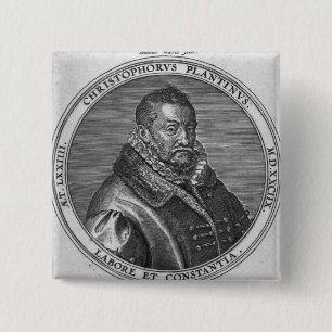 Christophe Plantin 15 Cm Square Badge