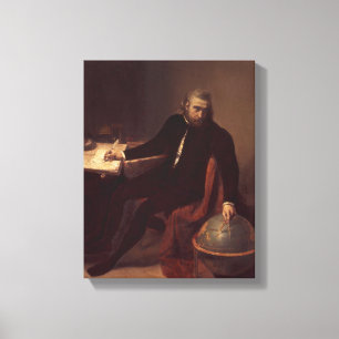 Christopher Columbus, 1839 Canvas Print