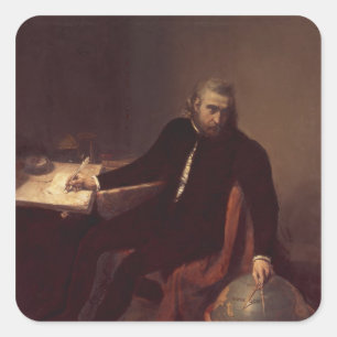 Christopher Columbus, 1839 Square Sticker