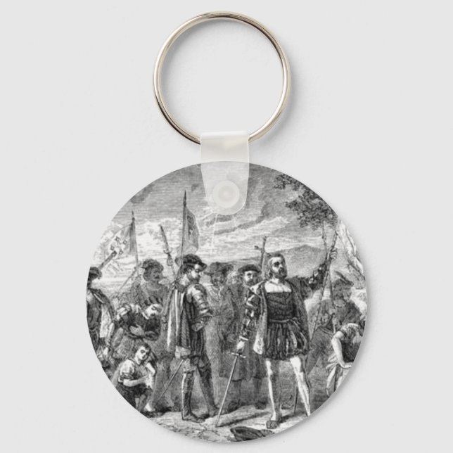 Christopher Columbus Key Ring (Front)