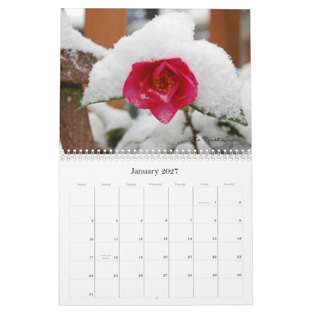 Christopher Goettl Portfolio 2009 Calendar (Jan 2027)