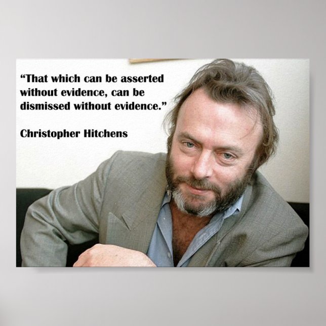 Christopher Hitchens Poster (Front)