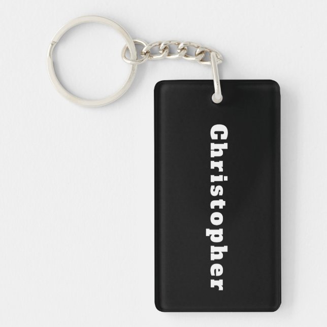 Christopher Key Ring (Front)