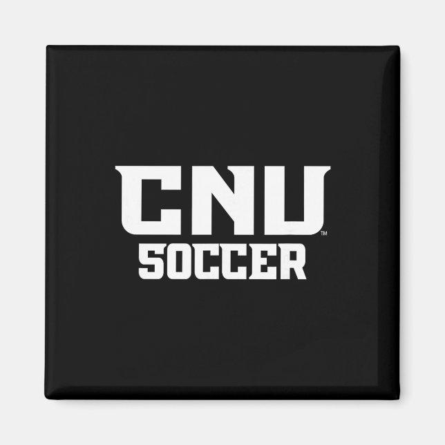Christopher Newport University Soccer Cnu Apparel  Magnet (Front)