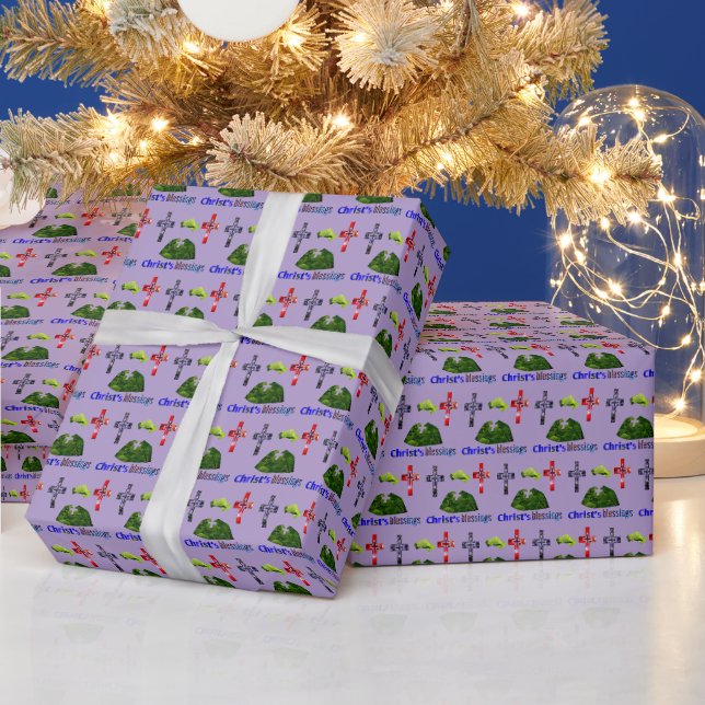 Christ's blessings wrapping paper (Holidays)