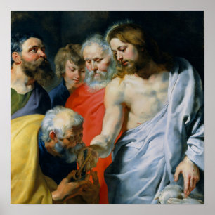 Christ's Charge to Peter, Peter Paul Rubens Print