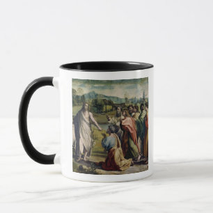 Christ's Charge to St. Peter (cartoon for the Sist Mug