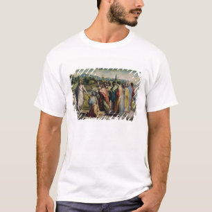 Christ's Charge to St. Peter (cartoon for the Sist T-Shirt