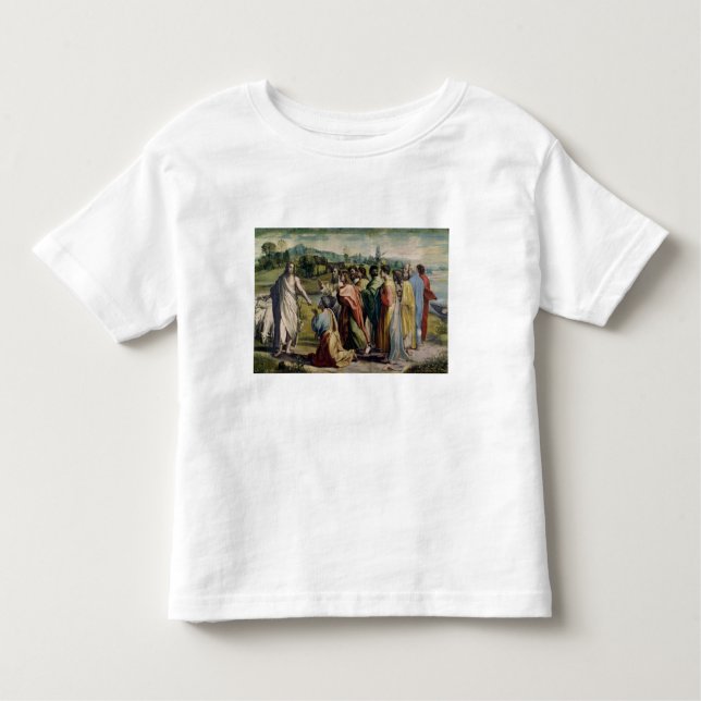 Christ's Charge to St. Peter (cartoon for the Sist Toddler T-Shirt (Front)
